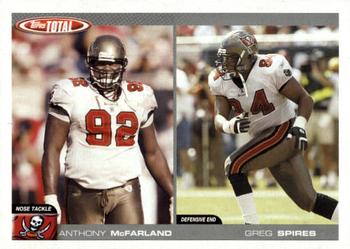 2004 Topps Total #249 Anthony McFarland / Greg Spires Front