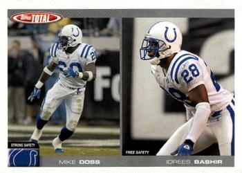 2004 Topps Total #258 Mike Doss / Idrees Bashir Front