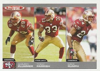 2004 Topps Total #325 Ahmed Plummer / Tony Parrish / Mike Rumph Front