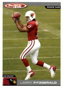 2004 Topps Total #400 Larry Fitzgerald Front