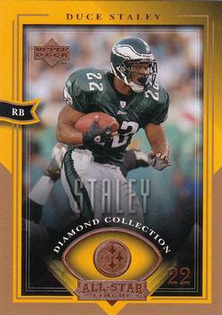 2004 Upper Deck Diamond Collection All-Star Lineup #34 Duce Staley Front