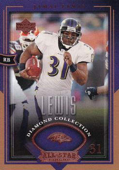 2004 Upper Deck Diamond Collection All-Star Lineup #82 Jamal Lewis Front