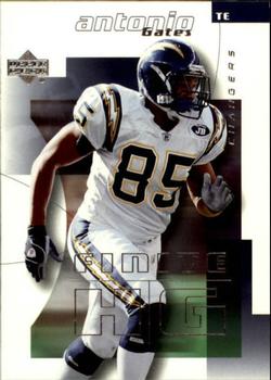 2004 Upper Deck Finite #80 Antonio Gates Front