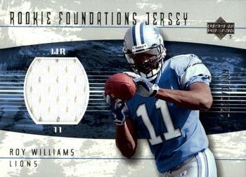 2004 Upper Deck Foundations #243 Roy Williams Front
