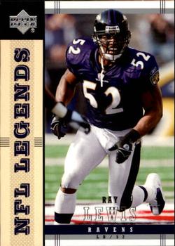2004 Upper Deck Legends #5 Ray Lewis Front