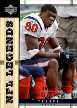2004 Upper Deck Legends #36 Andre Johnson Front