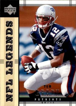 2004 Upper Deck Legends #51 Tom Brady Front