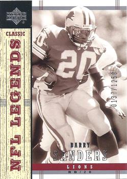 2004 Upper Deck Legends #98 Barry Sanders Front