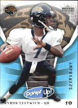 2004 Upper Deck Power Up #43 Byron Leftwich Front