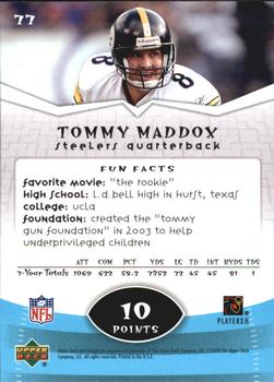 2004 Upper Deck Power Up #77 Tommy Maddox Back