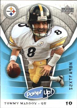 2004 Upper Deck Power Up #77 Tommy Maddox Front