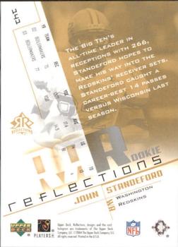 2004 Upper Deck Reflections #141 John Standeford Back