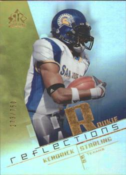 2004 Upper Deck Reflections #158 Kendrick Starling Front
