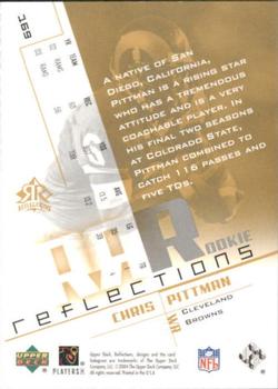 2004 Upper Deck Reflections #169 Chris Pittman Back