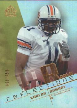 2004 Upper Deck Reflections #196 Karlos Dansby Front