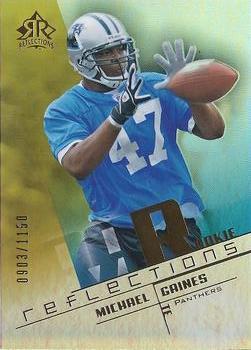2004 Upper Deck Reflections #207 Michael Gaines Front