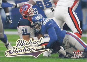 2004 Ultra #6 Michael Strahan Front