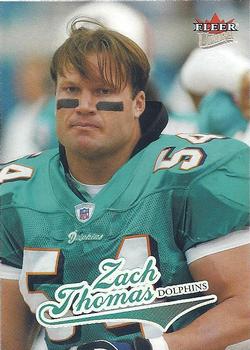 2004 Ultra #29 Zach Thomas Front