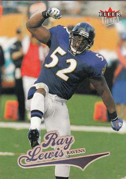 2004 Ultra #74 Ray Lewis Front