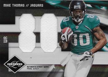 2009 Donruss Limited - Rookie Jumbo Jerseys Jersey Number Prime #27 Mike Thomas Front