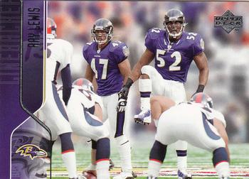 2004 Upper Deck #17 Ray Lewis Front
