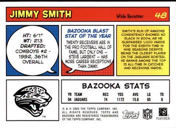 2005 Bazooka #48 Jimmy Smith Back
