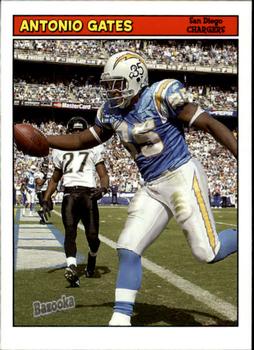 2005 Bazooka #85 Antonio Gates Front