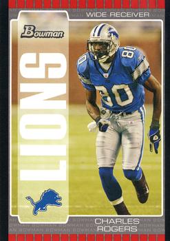 2005 Bowman #50 Charles Rogers Front