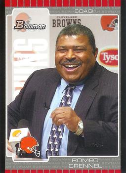 2005 Bowman #71 Romeo Crennel Front