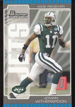 2005 Bowman #197 Jovan Witherspoon Front