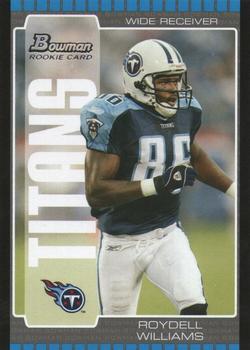 2005 Bowman #237 Roydell Williams Front