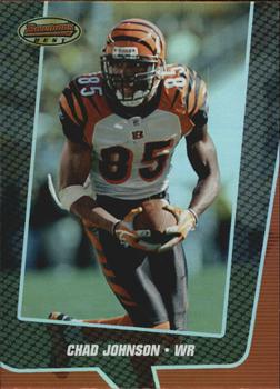 2005 Bowman's Best #37 Chad Johnson Front