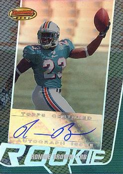 2005 Bowman's Best #132 Ronnie Brown Front
