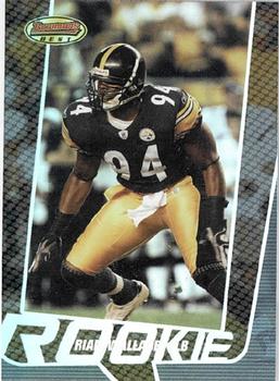2005 Bowman's Best #97 Rian Wallace Front