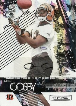 2009 Donruss Rookies & Stars - Rookie Autographs Holofoil #182 Quan Cosby Front