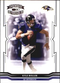 2005 Donruss Throwback Threads #11 Kyle Boller Front