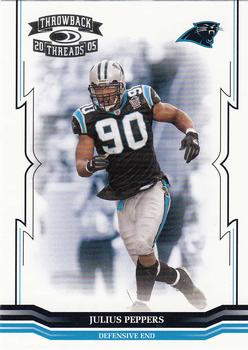 2005 Donruss Throwback Threads #21 Julius Peppers Front