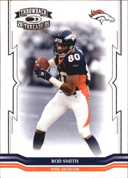 2005 Donruss Throwback Threads #44 Rod Smith Front