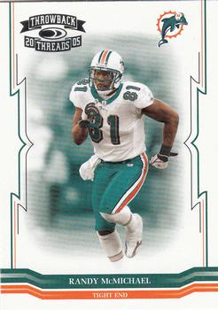 2005 Donruss Throwback Threads #78 Randy McMichael Front