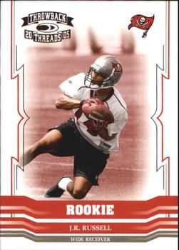 2005 Donruss Throwback Threads #200 J.R. Russell Front