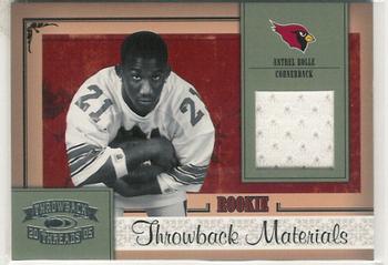 2005 Donruss Throwback Threads #203 Antrel Rolle Front