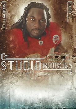 2009 Donruss Rookies & Stars - Studio Rookies Gold #2 Tyson Jackson Front