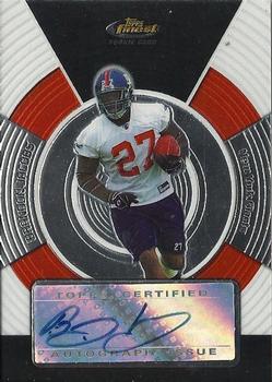 2005 Finest #NNO Brandon Jacobs Front