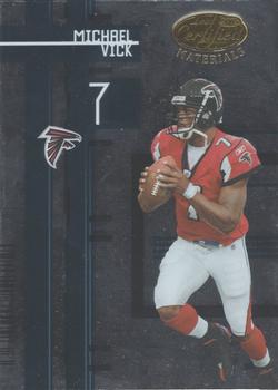2005 Leaf Certified Materials #4 Michael Vick Front