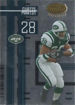 2005 Leaf Certified Materials #82 Curtis Martin Front
