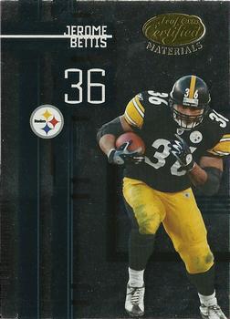 2005 Leaf Certified Materials #100 Jerome Bettis Front