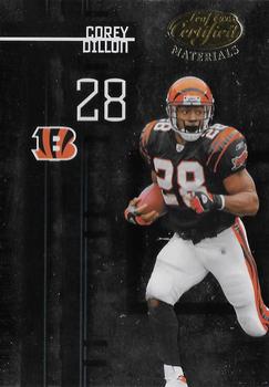 2005 Leaf Certified Materials #125 Corey Dillon Front