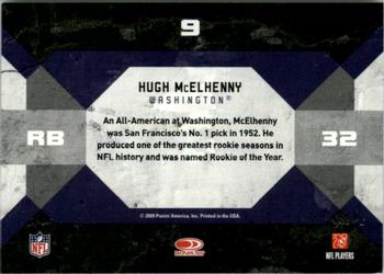 2009 Donruss Threads - College Greats #9 Hugh McElhenny Back