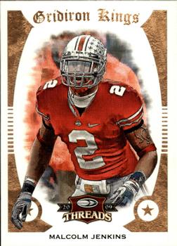 2009 Donruss Threads - College Gridiron Kings #34 Malcolm Jenkins Front