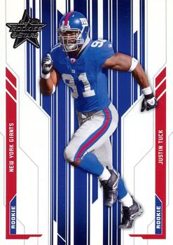 2005 Leaf Rookies & Stars #130 Justin Tuck Front